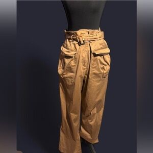 H&M Women's Tan Straight Leg Pants